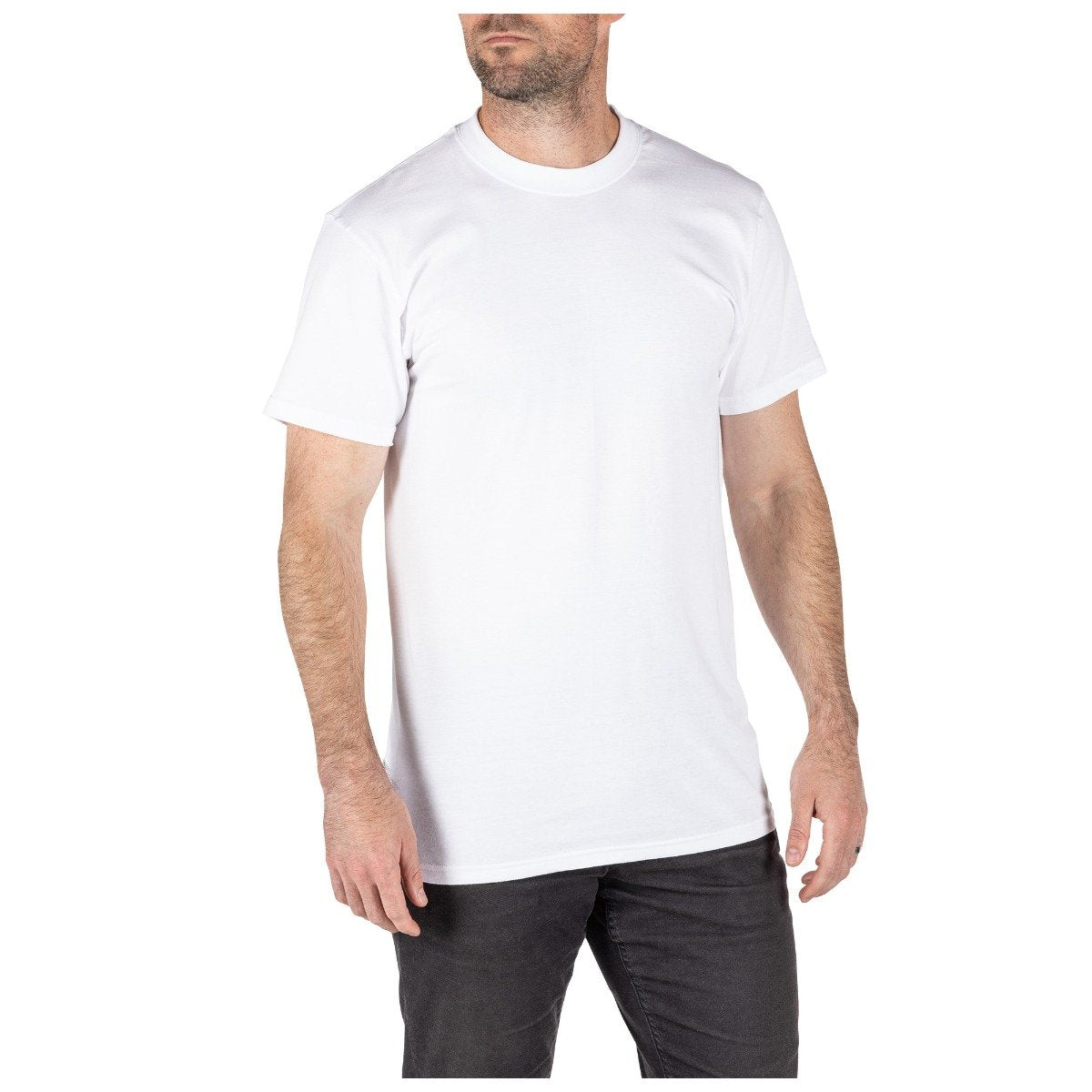 5.11 Mens Utili-T Crew Tees Pack of 3 White Small Gear Australia by G8