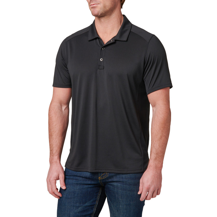 5.11 Professional Short Sleeve Polo Shirt - Black Small Gear Australia by G8