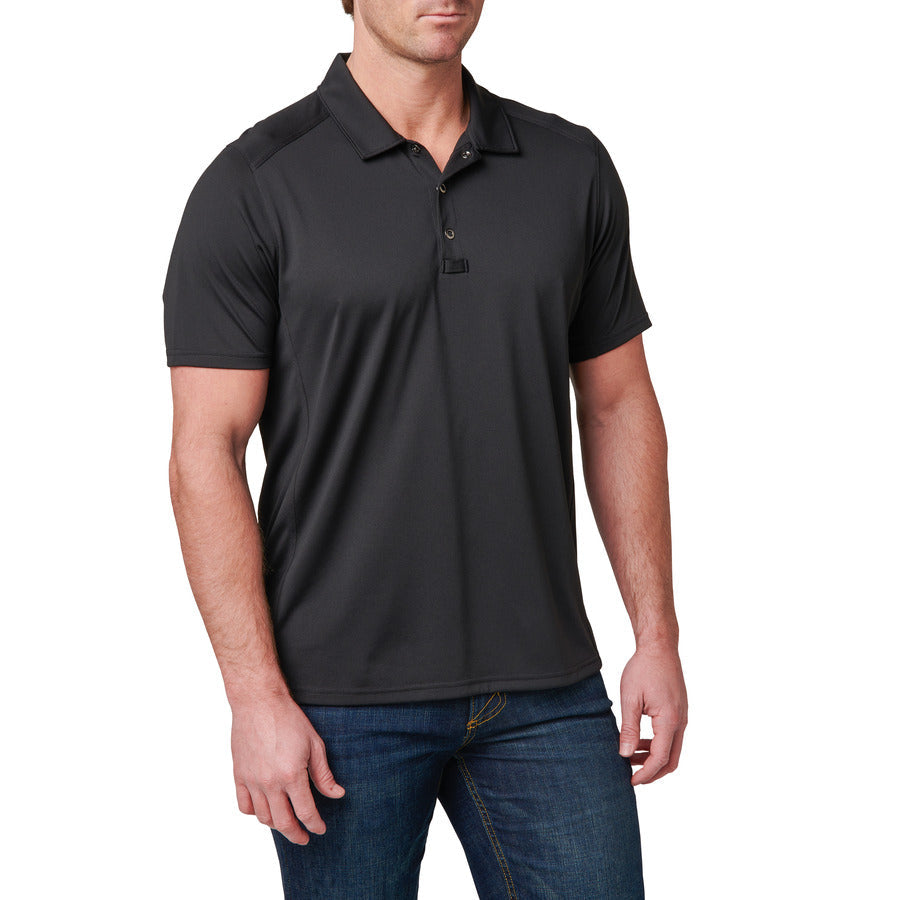 5.11 Professional Short Sleeve Polo Shirt - Black Small Gear Australia by G8