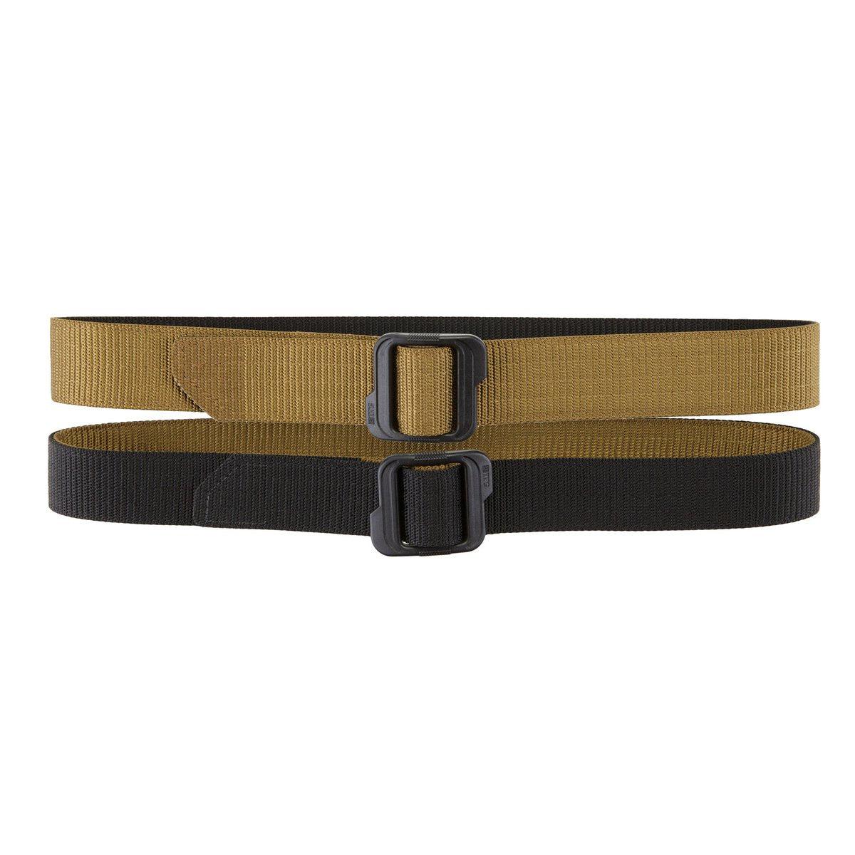 5.11 Tactical 1.75 inch Double Duty TDU Belt Reversible Black/Coyote Small Gear Australia by G8