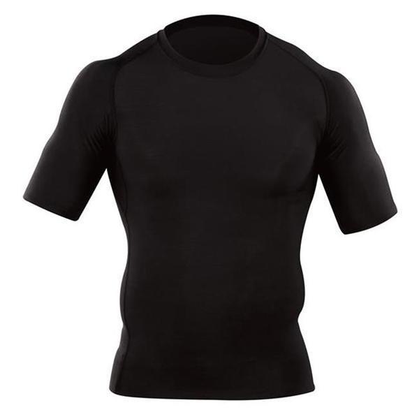 5.11 Tactical Antimicrobial Tight Crew Short Sleeve Shirt Black Small Gear Australia by G8