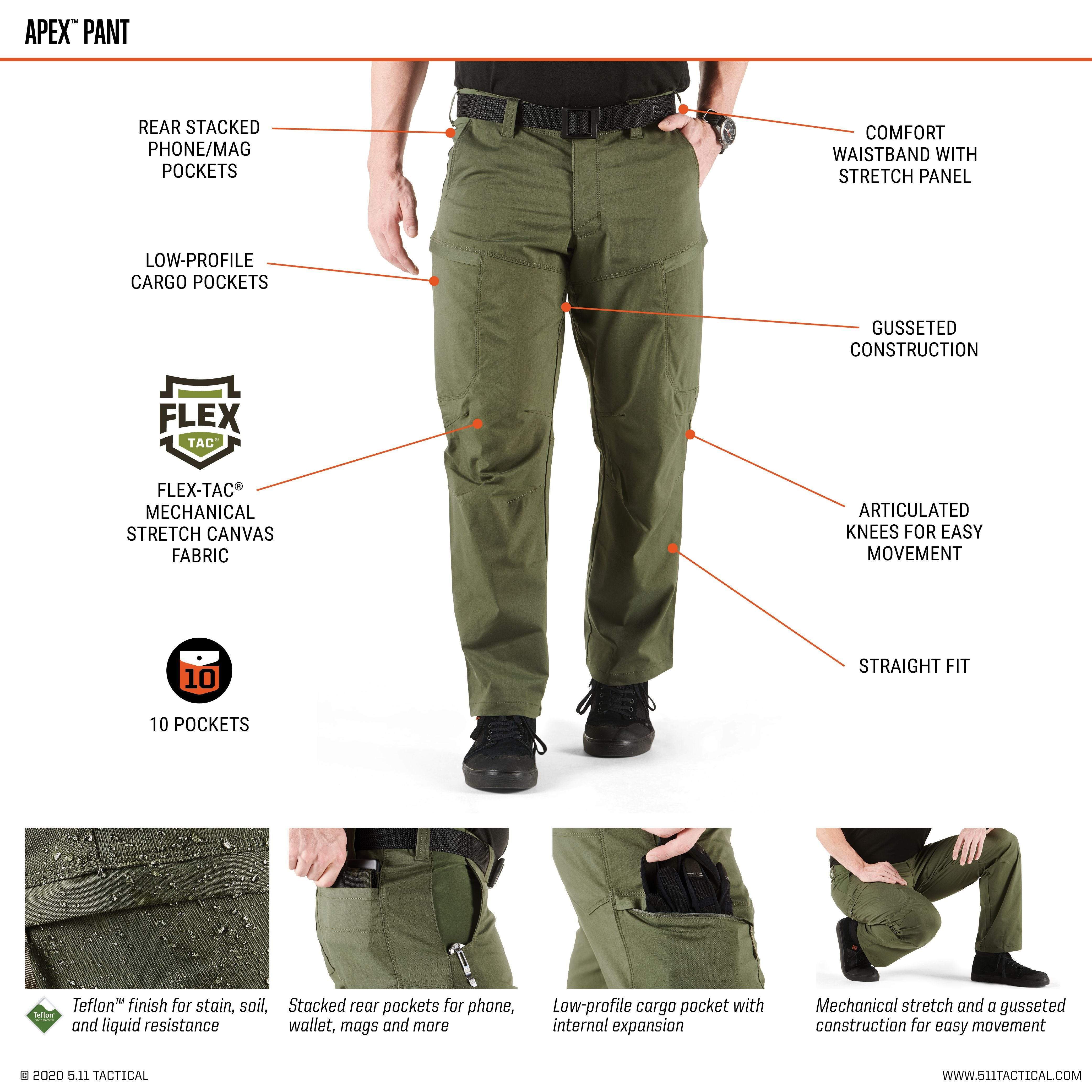 5.11 Tactical Apex Pant - Volcanic 28 30 Gear Australia by G8