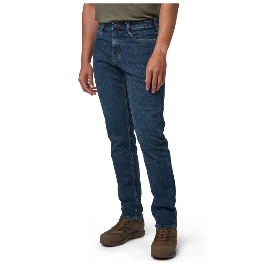 5.11 Tactical Defender Flex Slim Jeans - Basic Blue Wash