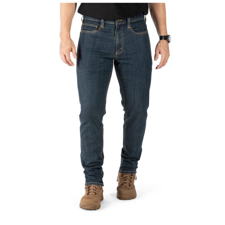 5.11 Tactical Defender Flex Slim Jeans - Tinted Wash Indigo