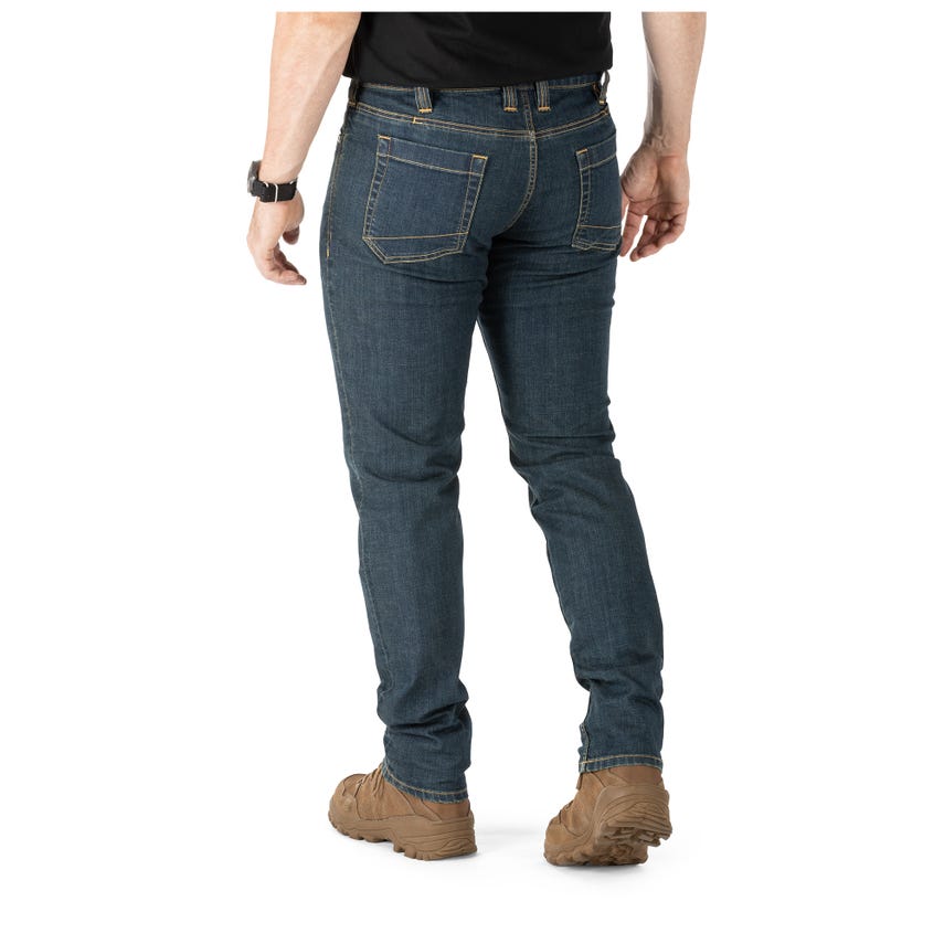 5.11 Tactical Defender Flex Slim Jeans - Tinted Wash Indigo