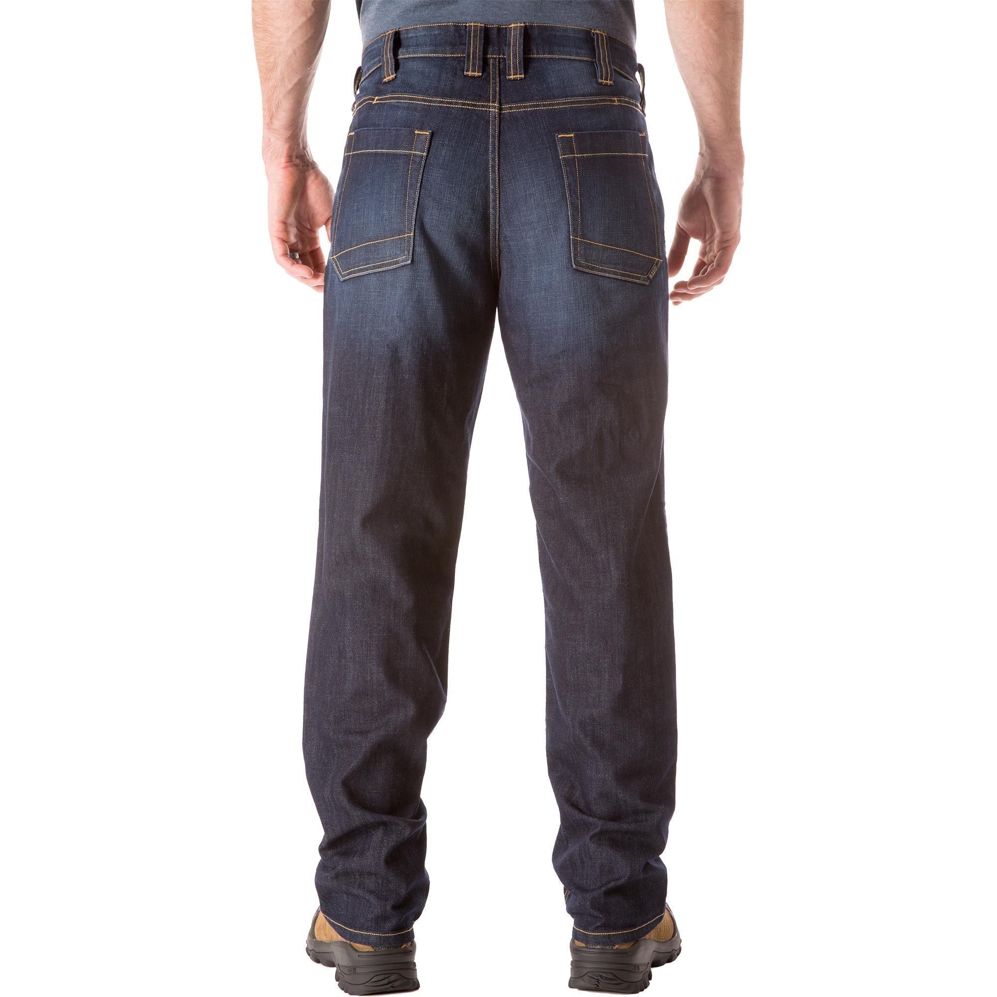 5.11 Tactical Defender Flex Straight Jeans Dark Wash Indigo 28 30 Gear Australia by G8