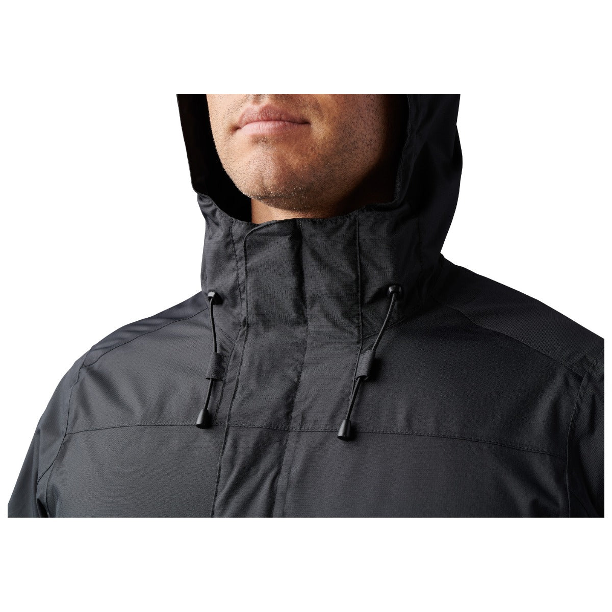 5.11 Tactical Exos Rain Shell Jacket Black Extra Small Gear Australia by G8