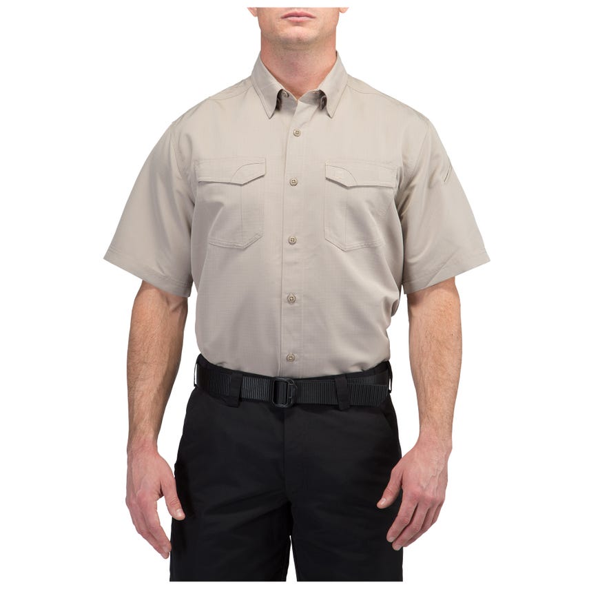 5.11 Tactical Fast-Tac Short-Sleeve Shirt Black Small Gear Australia by G8