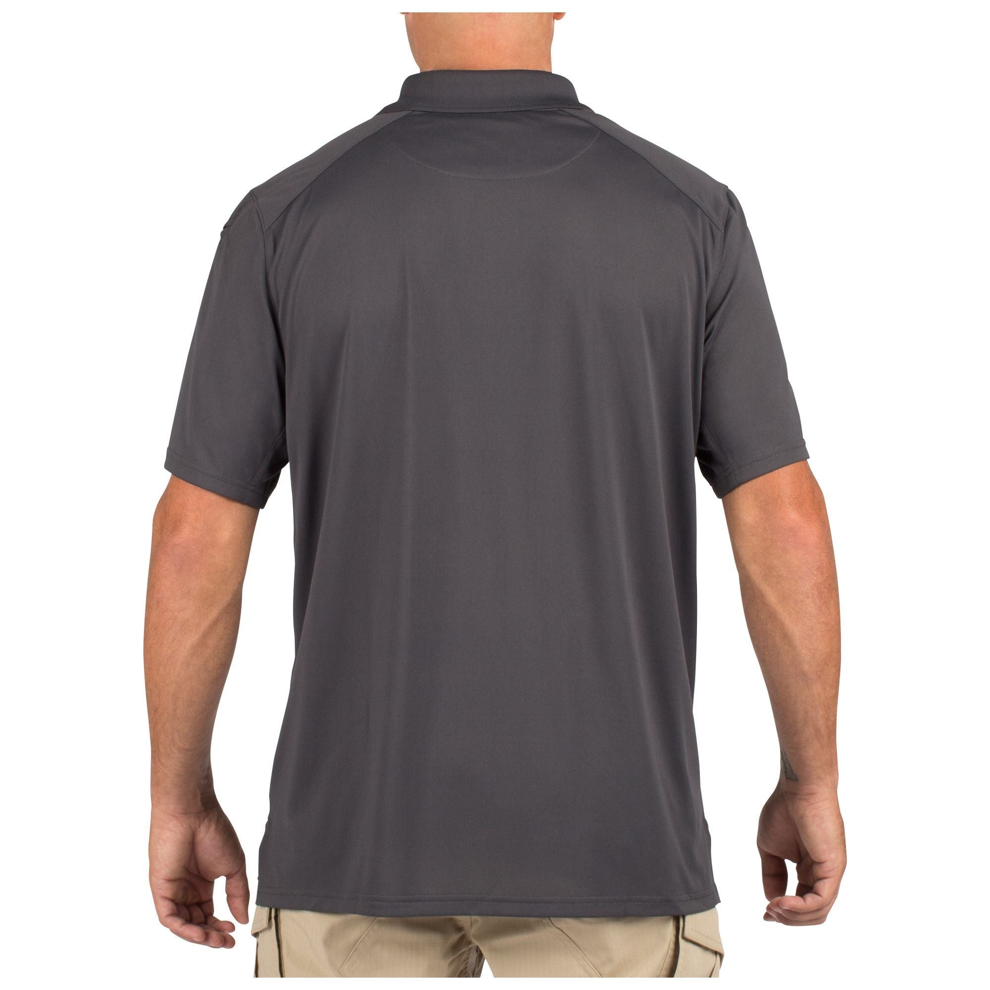 5.11 Tactical Helios Short Sleeve Polo Charcoal Small Gear Australia by G8