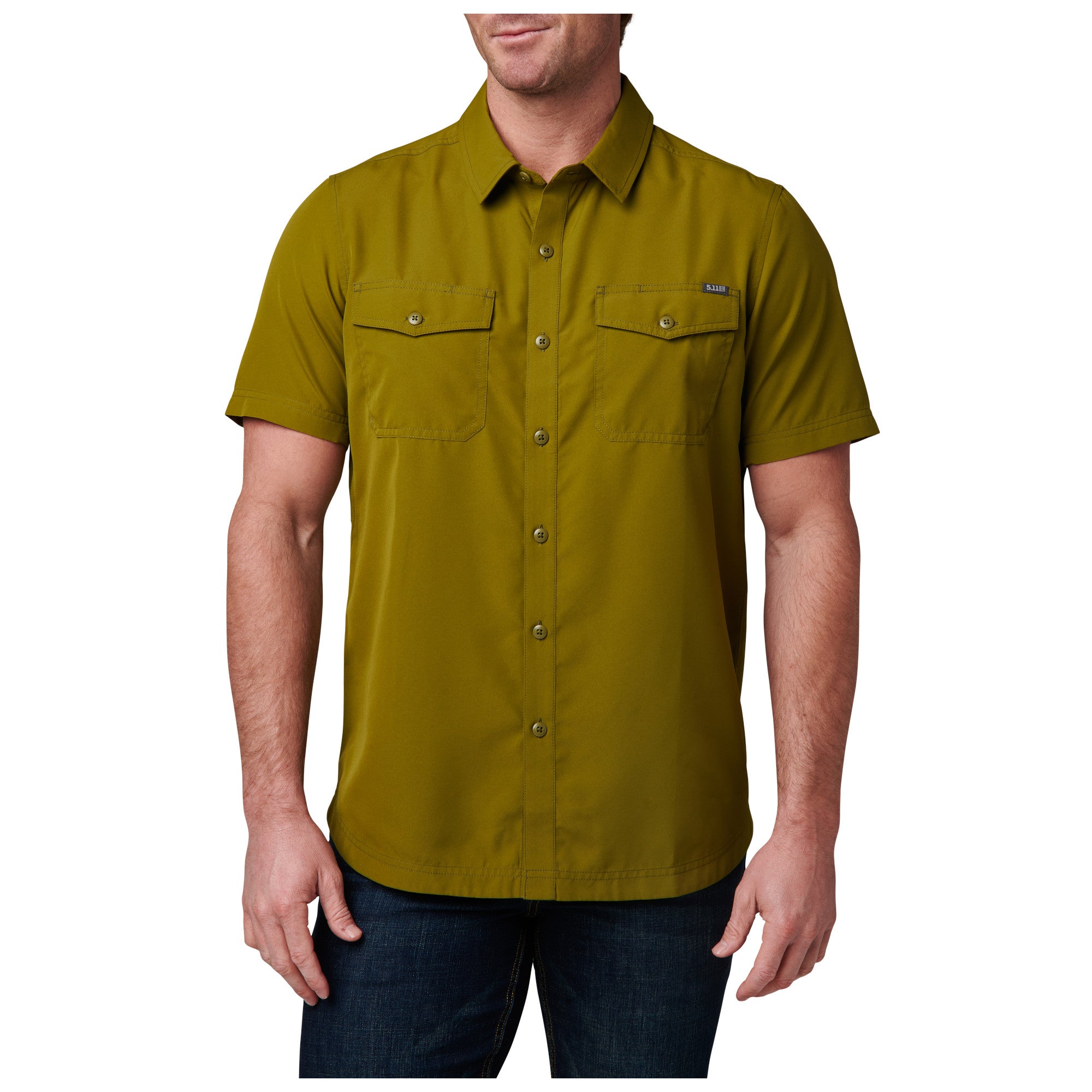 5.11 Tactical Marksman Short Sleeve Shirt Rifle Green Small Gear Australia by G8