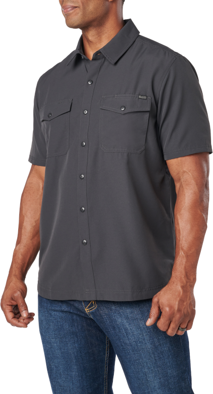 5.11 Tactical Marksman Short Sleeve Shirt Cinder Small Gear Australia by G8