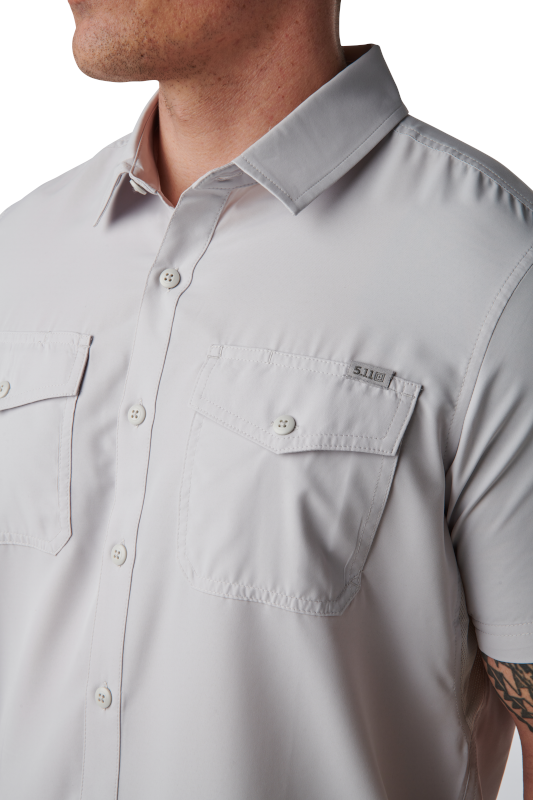 5.11 Tactical Marksman Short Sleeve Shirt Cinder Small Gear Australia by G8