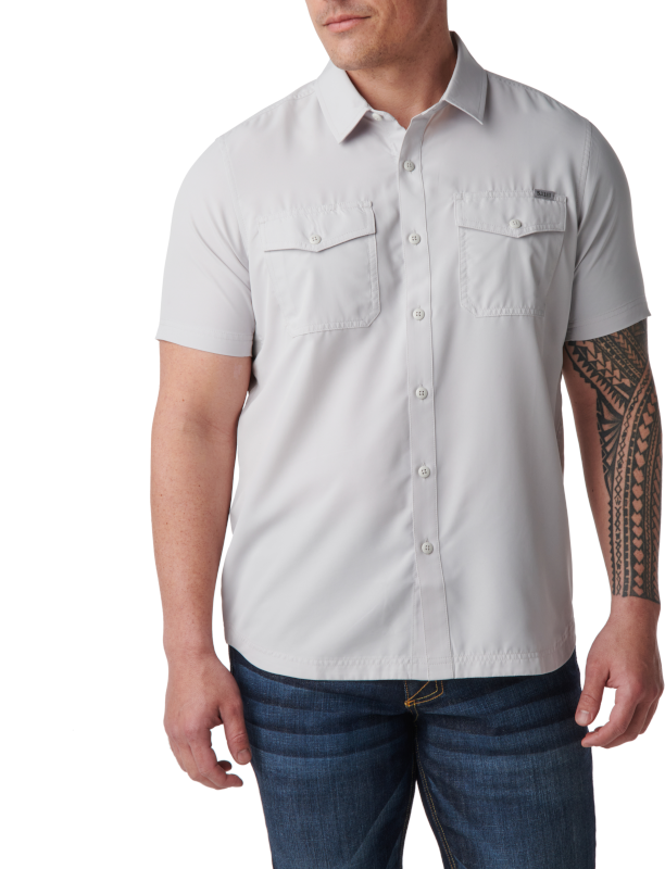 5.11 Tactical Marksman Short Sleeve Shirt Cinder Small Gear Australia by G8