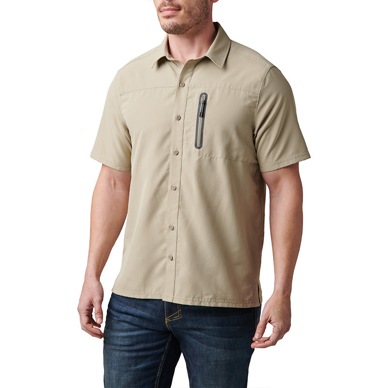 5.11 Tactical Marksman Utility Short Sleeve Shirt Volcanic Small Gear Australia by G8