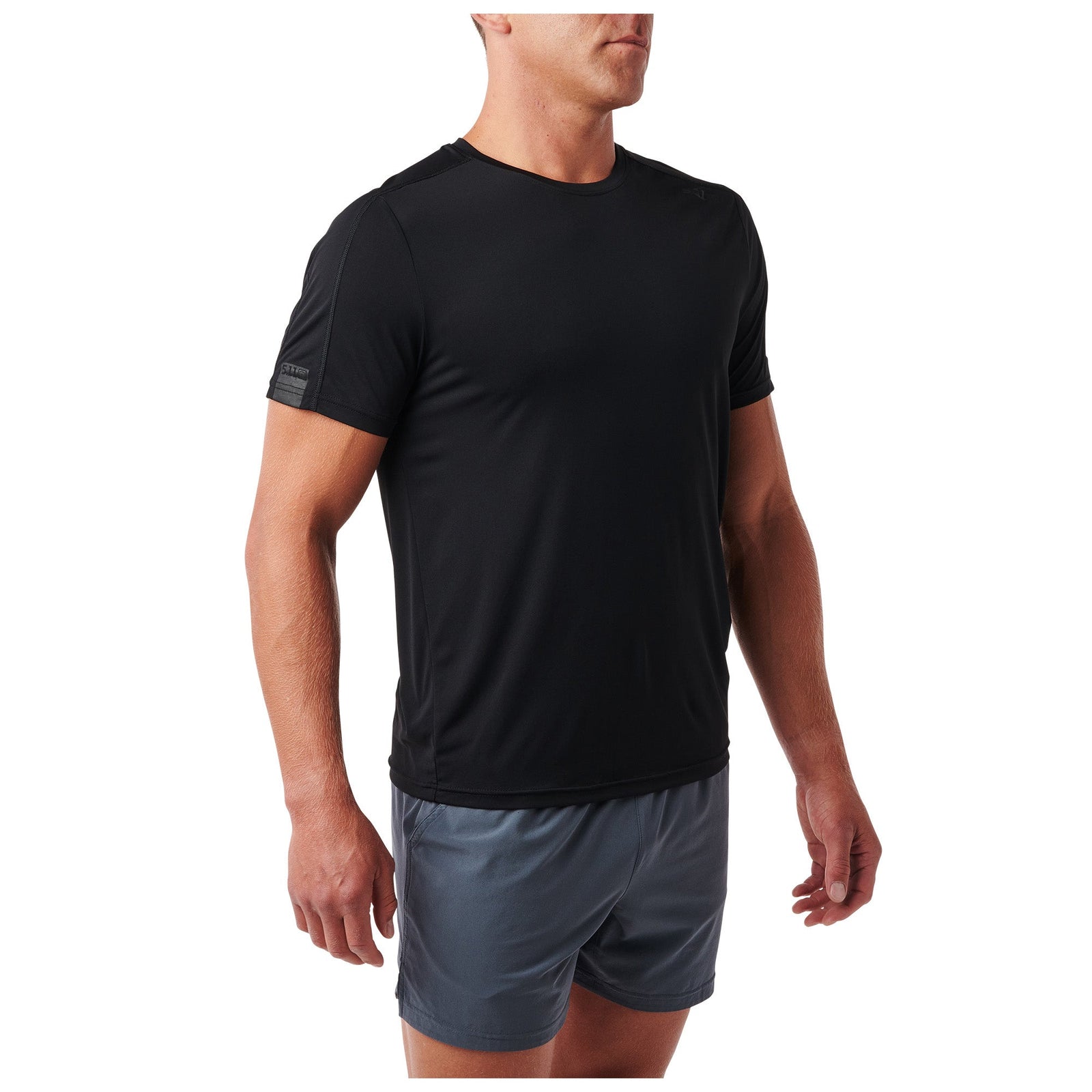 5.11 Tactical No Mercy PT-R Short Sleeve Top Black Small Gear Australia by G8