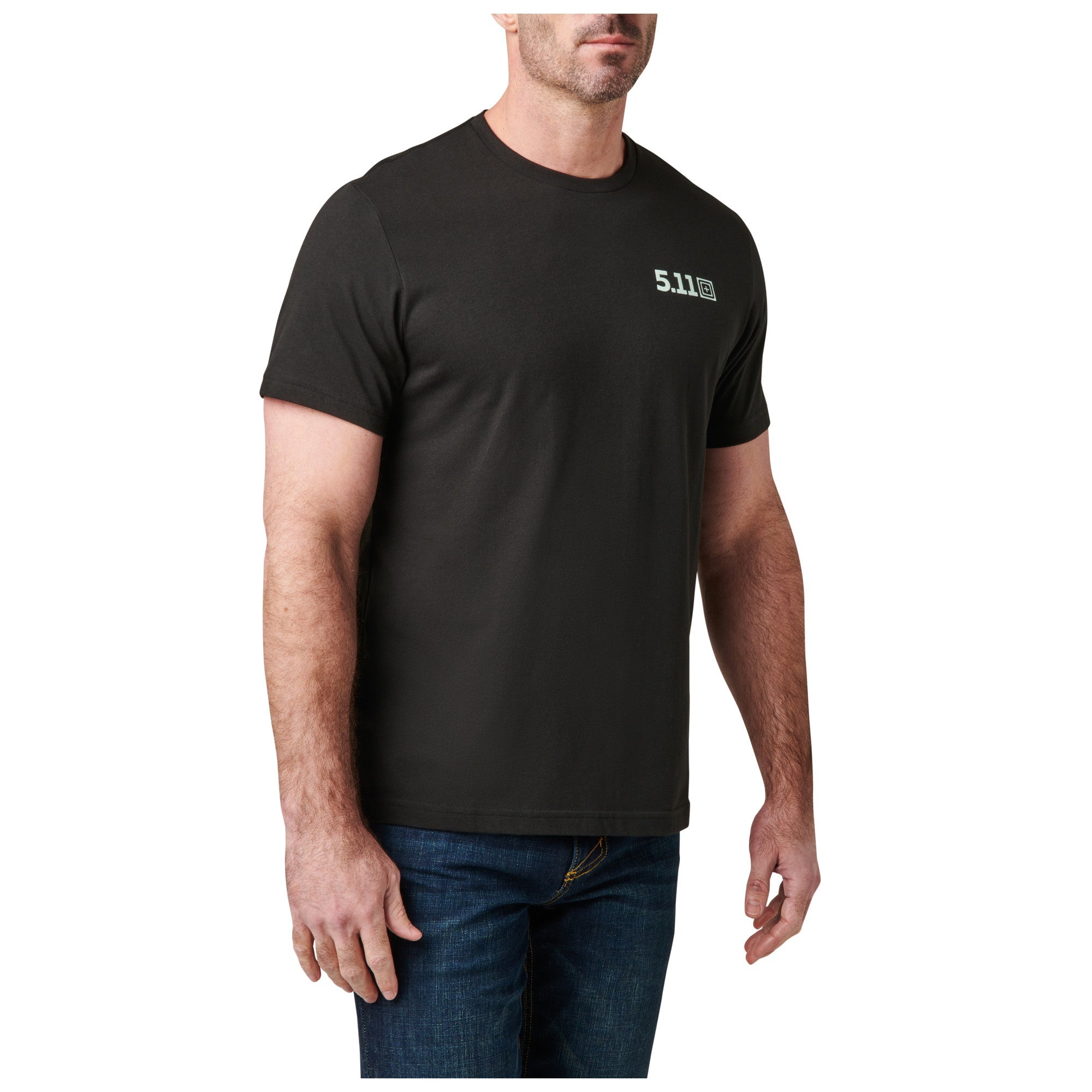 5.11 Tactical Overwatch Tee Black Small Gear Australia by G8