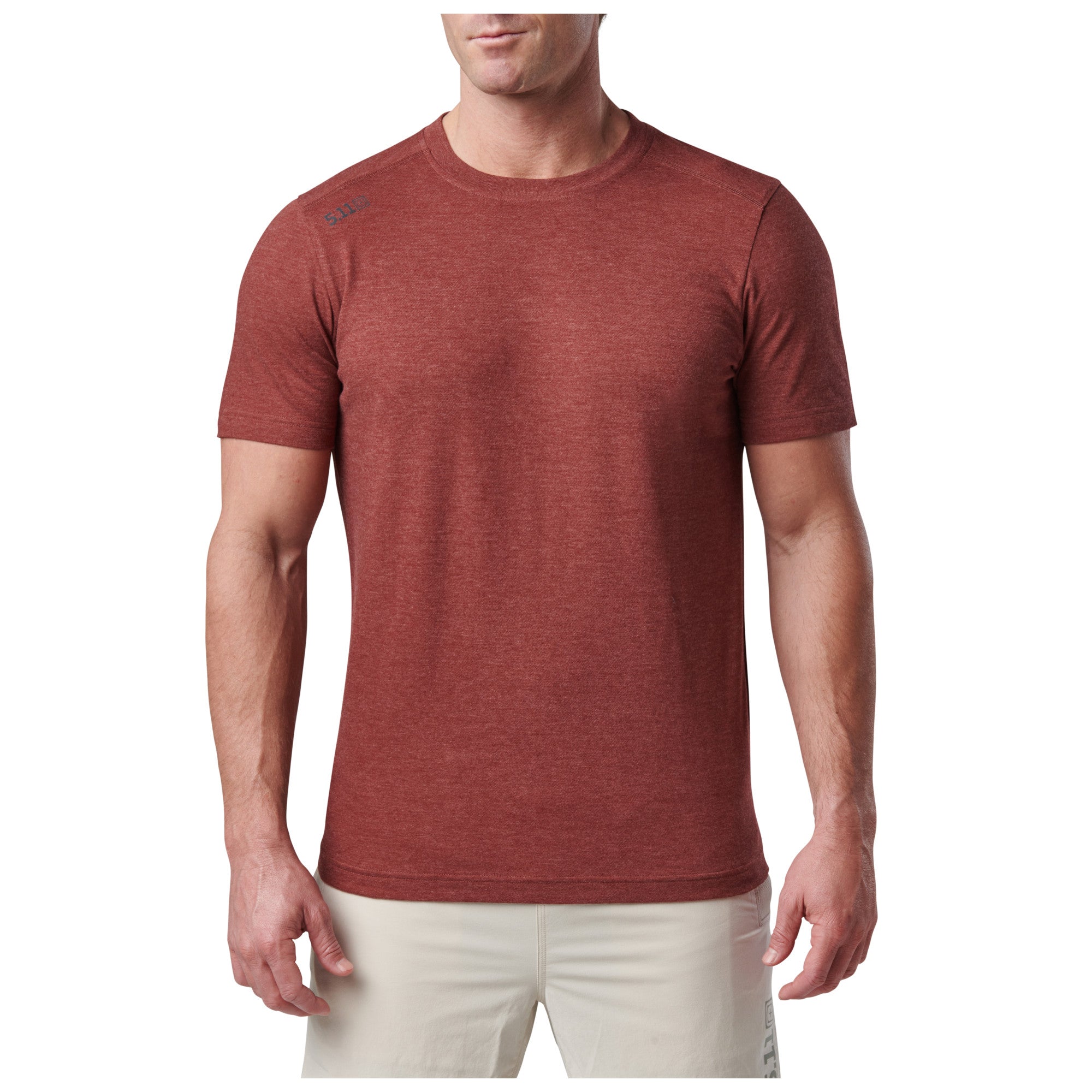 5.11 Tactical PT-R Charge Short Sleeve Top 2.0 Spartan Heather Small Gear Australia by G8