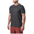 5.11 Tactical PT-R Charge Short Sleeve Top 2.0 Black Heather Small Gear Australia by G8