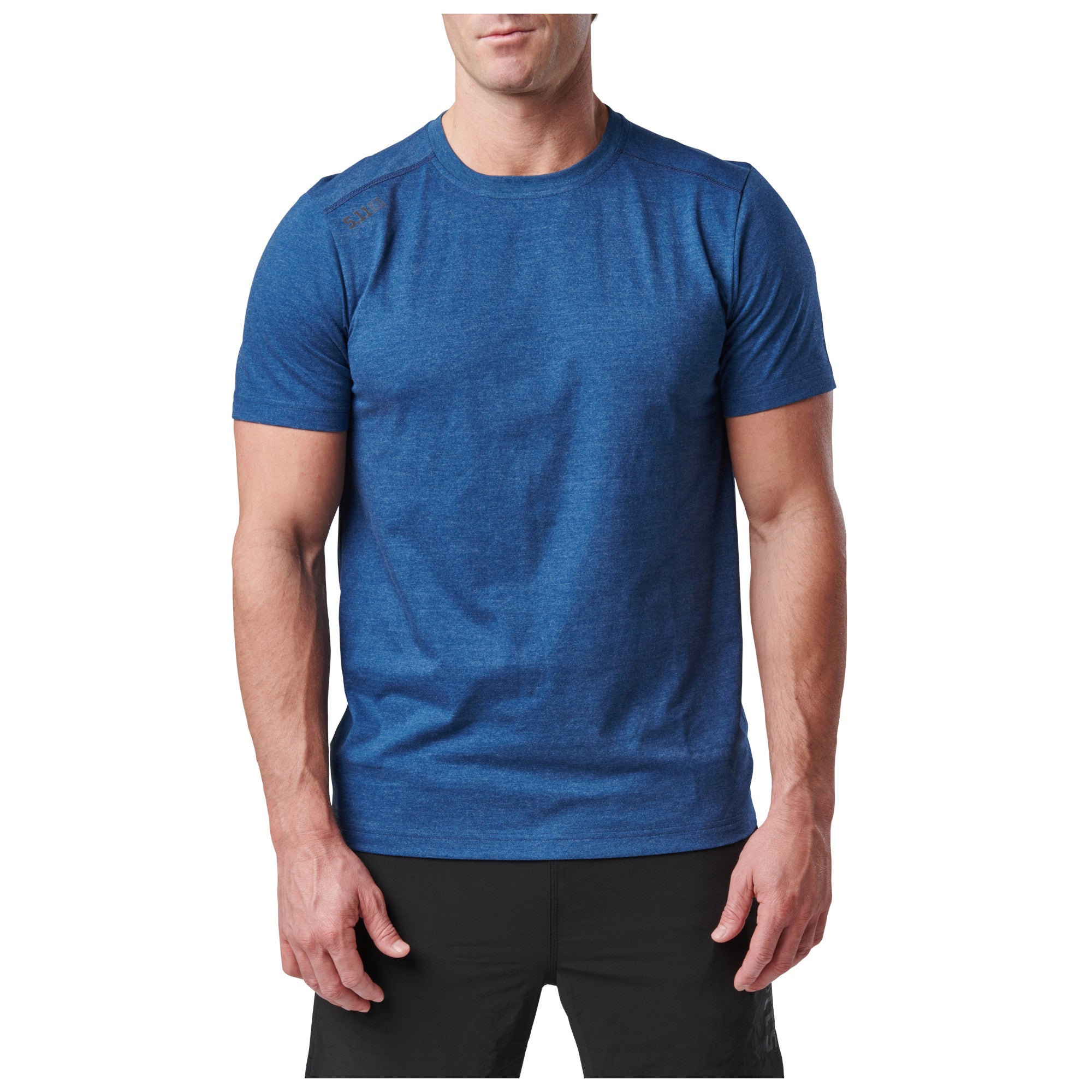 5.11 Tactical PT-R Charge Short Sleeve Top 2.0 Ensign Blue Heather Small Gear Australia by G8