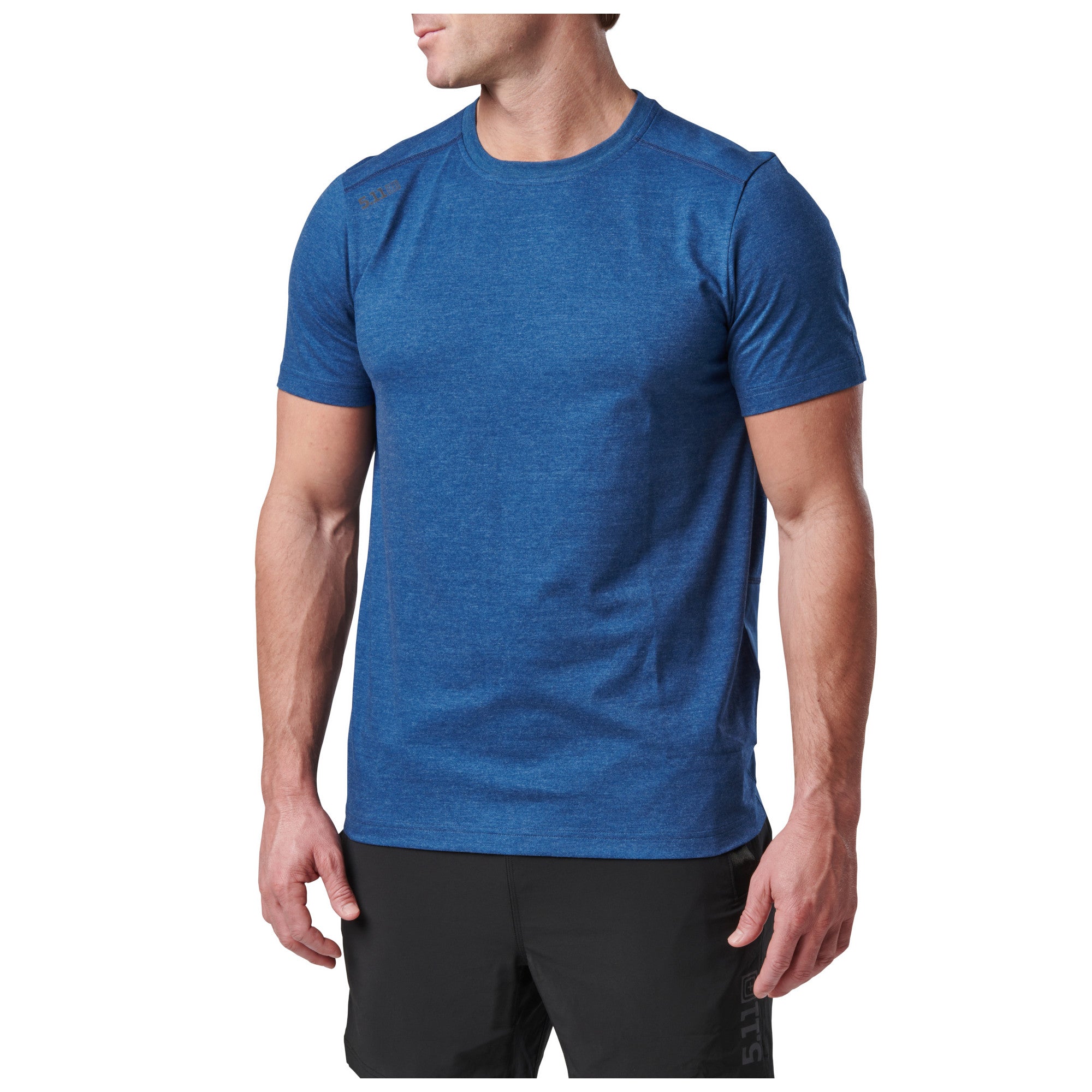 5.11 Tactical PT-R Charge Short Sleeve Top 2.0 Black Heather Small Gear Australia by G8