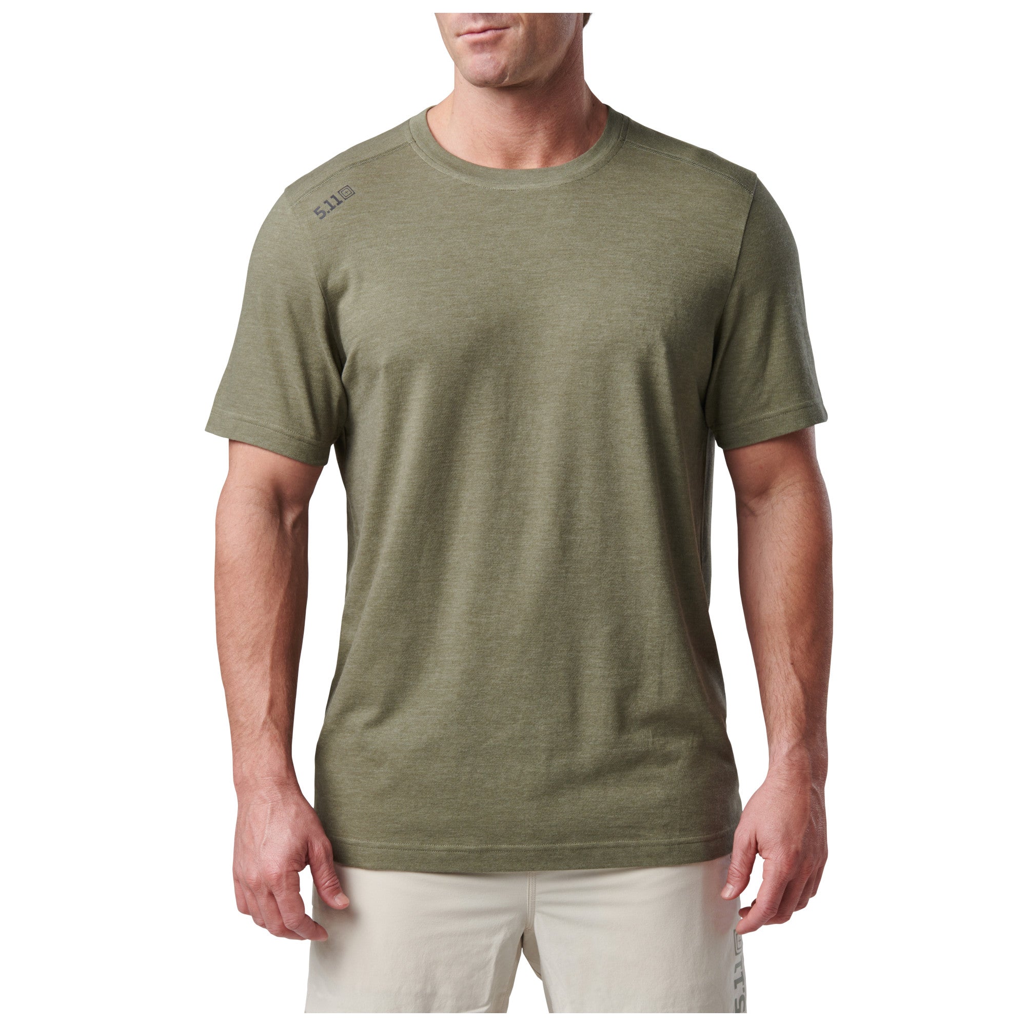 5.11 Tactical PT-R Charge Short Sleeve Top 2.0 Sage Green Heather Small Gear Australia by G8