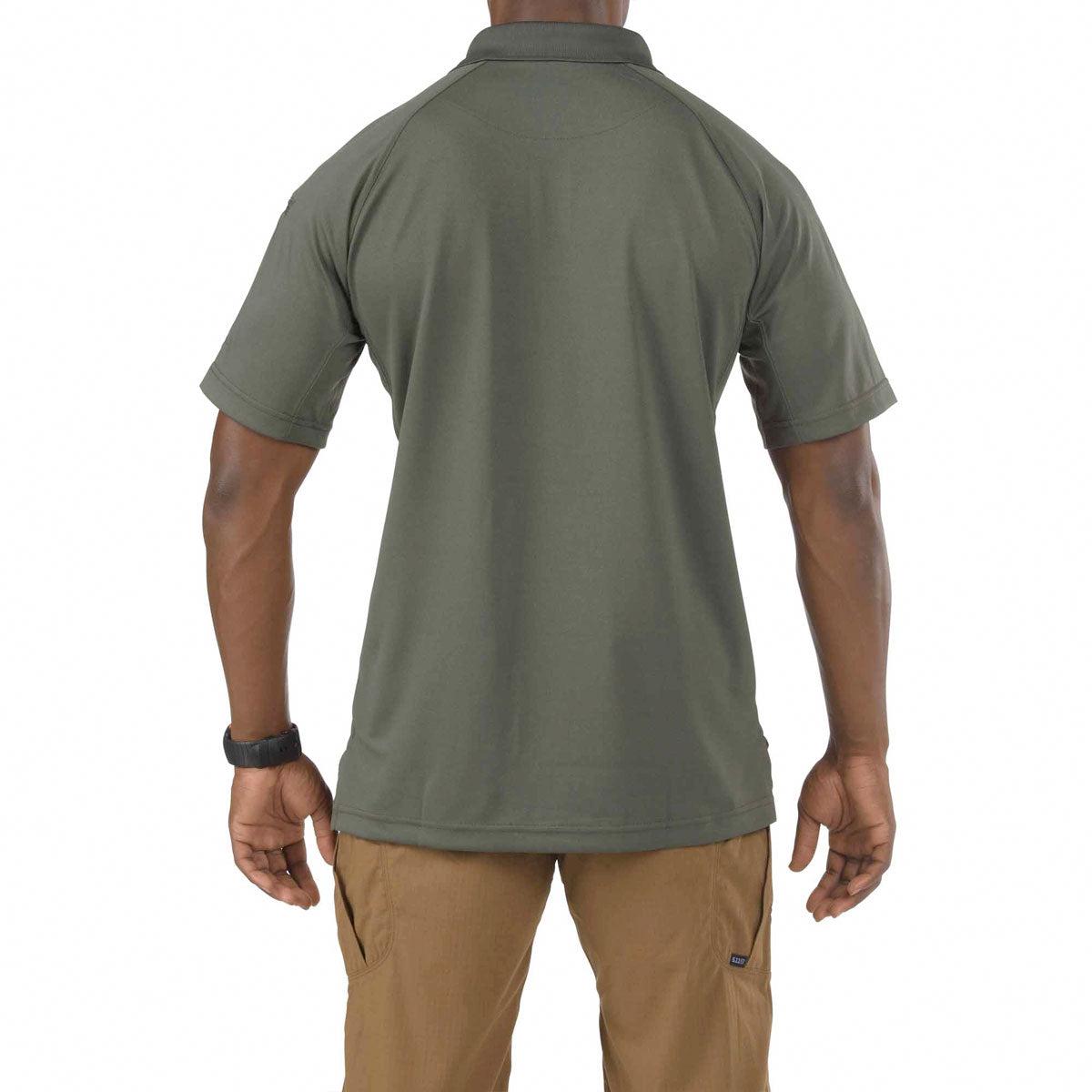 5.11 Tactical Performance Short Sleeve Polo Shirts TDU Green Extra Small Gear Australia by G8