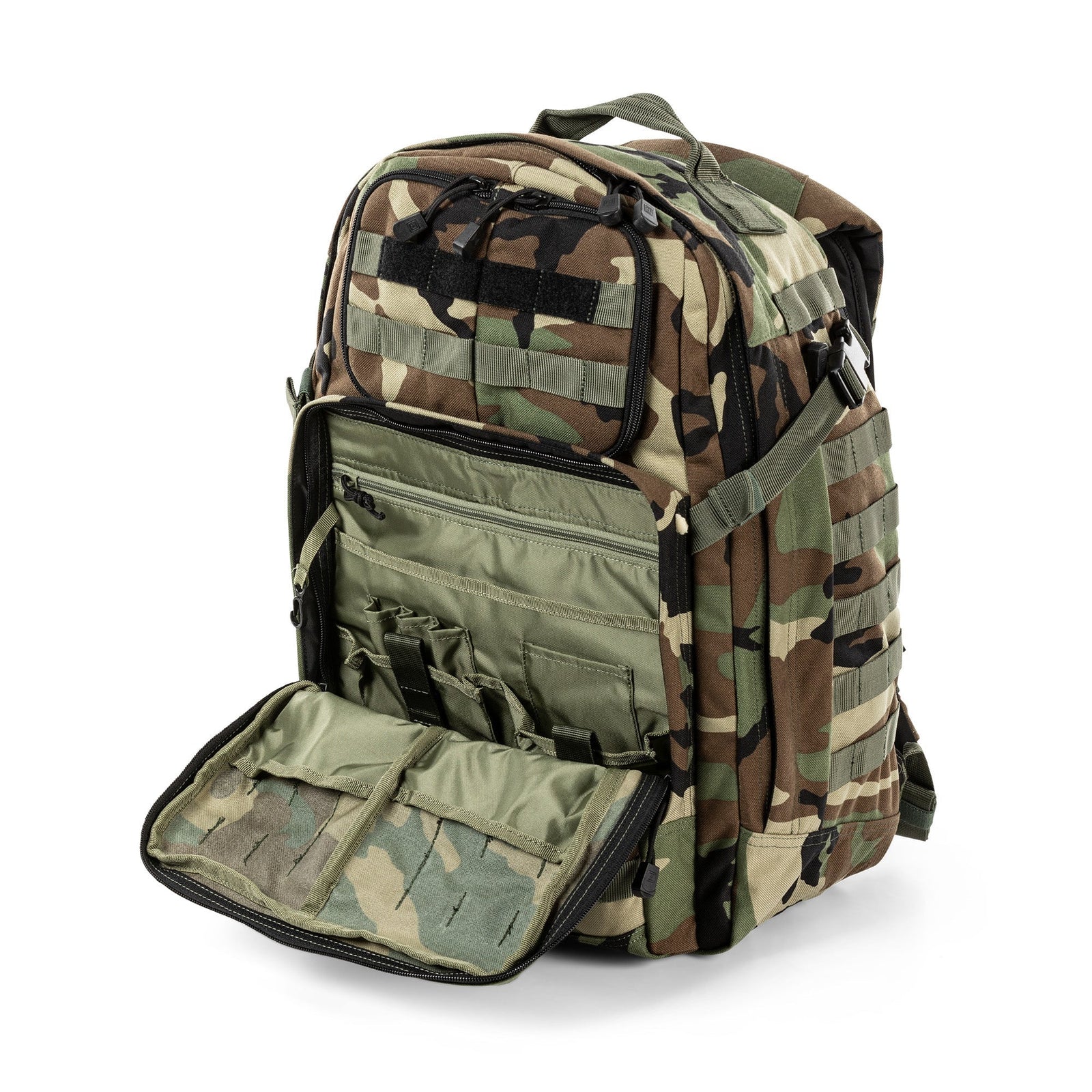 5.11 Tactical RUSH 24 2.0 Backpack 37L Woodland Camo Gear Australia by G8