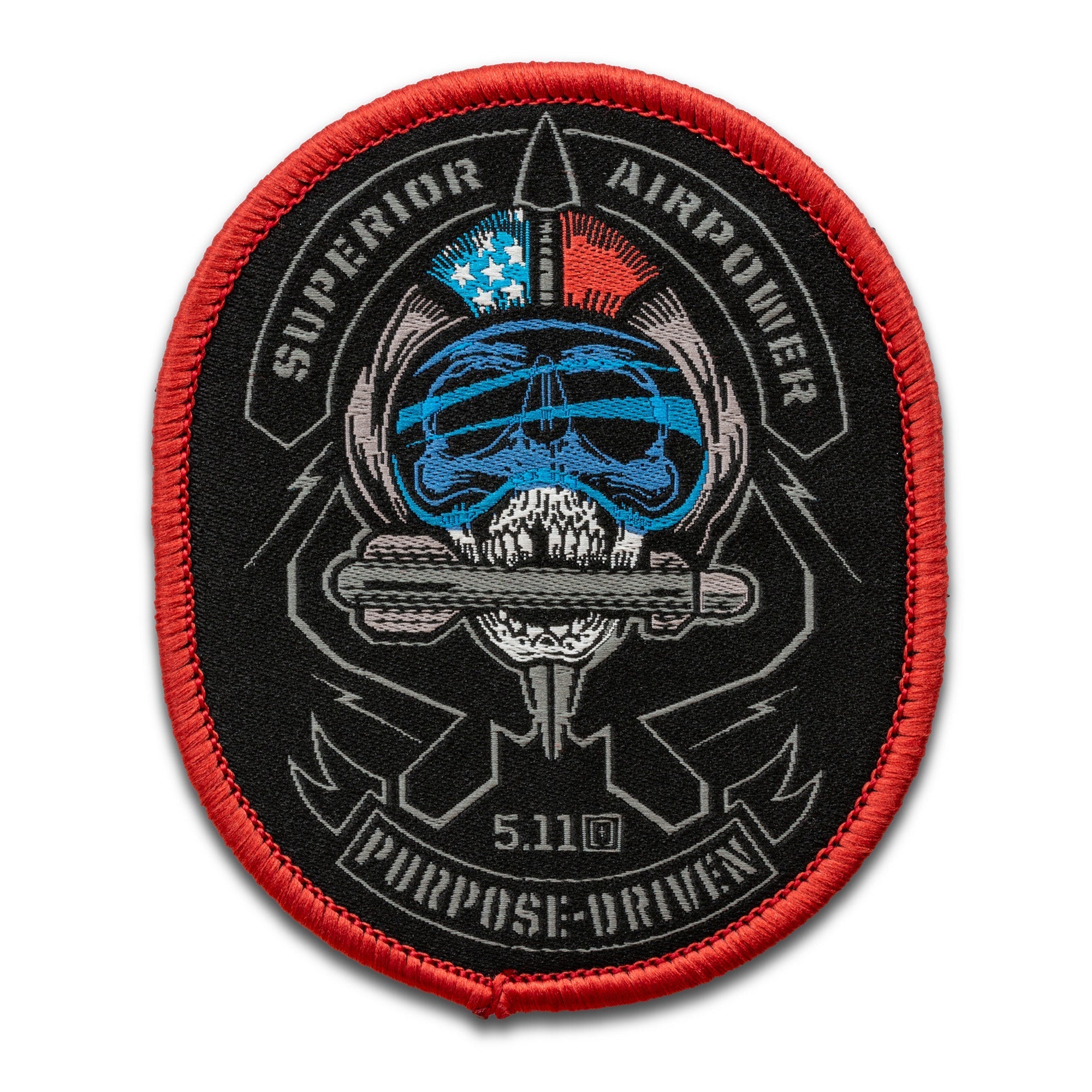 5.11 Tactical Skull Fighter Patch Gear Australia by G8