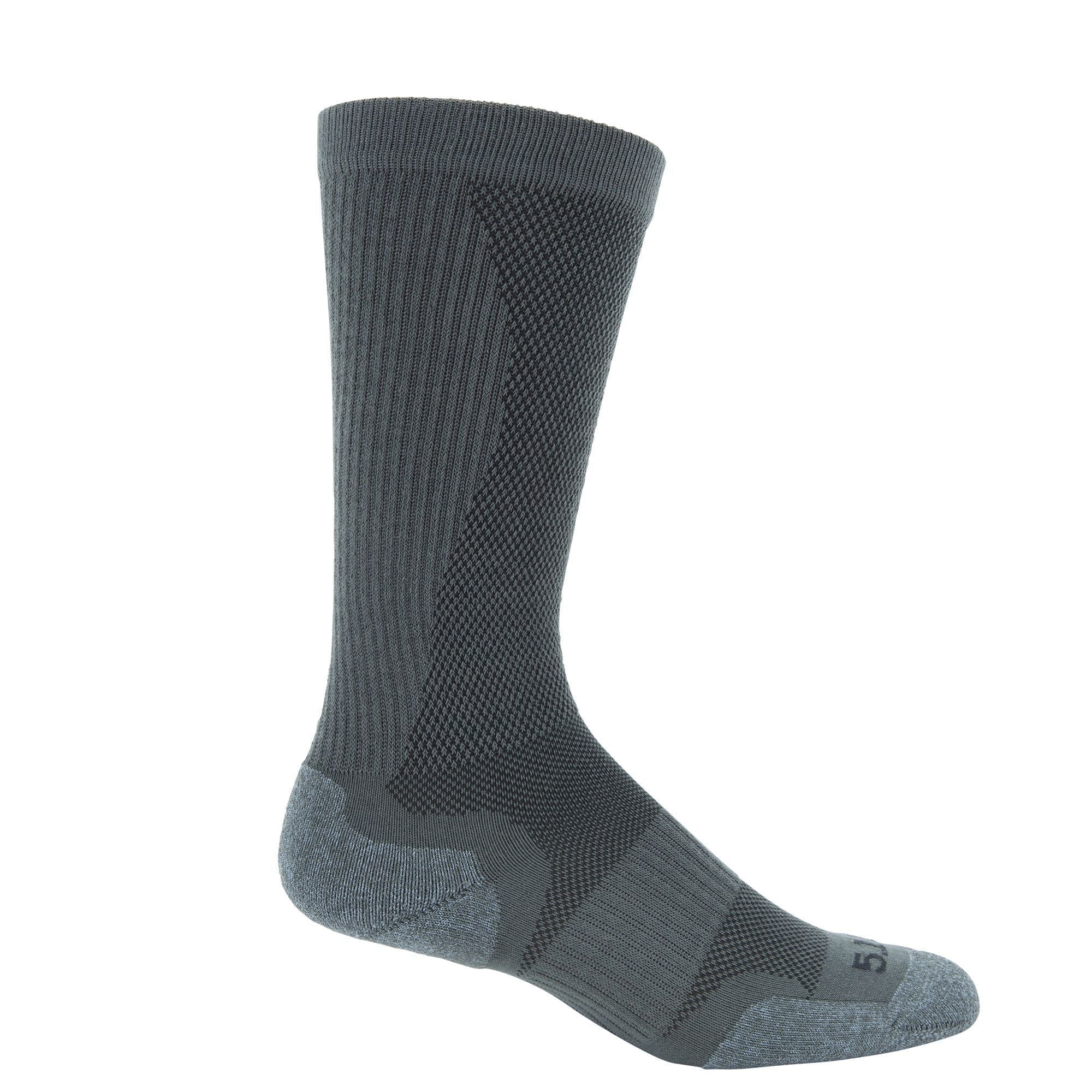 5.11 Tactical Slip Stream OTC Socks Gun Metal Small Gear Australia by G8