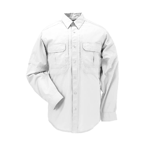 5.11 Tactical Taclite Pro Long Sleeve Shirt White Small Gear Australia by G8