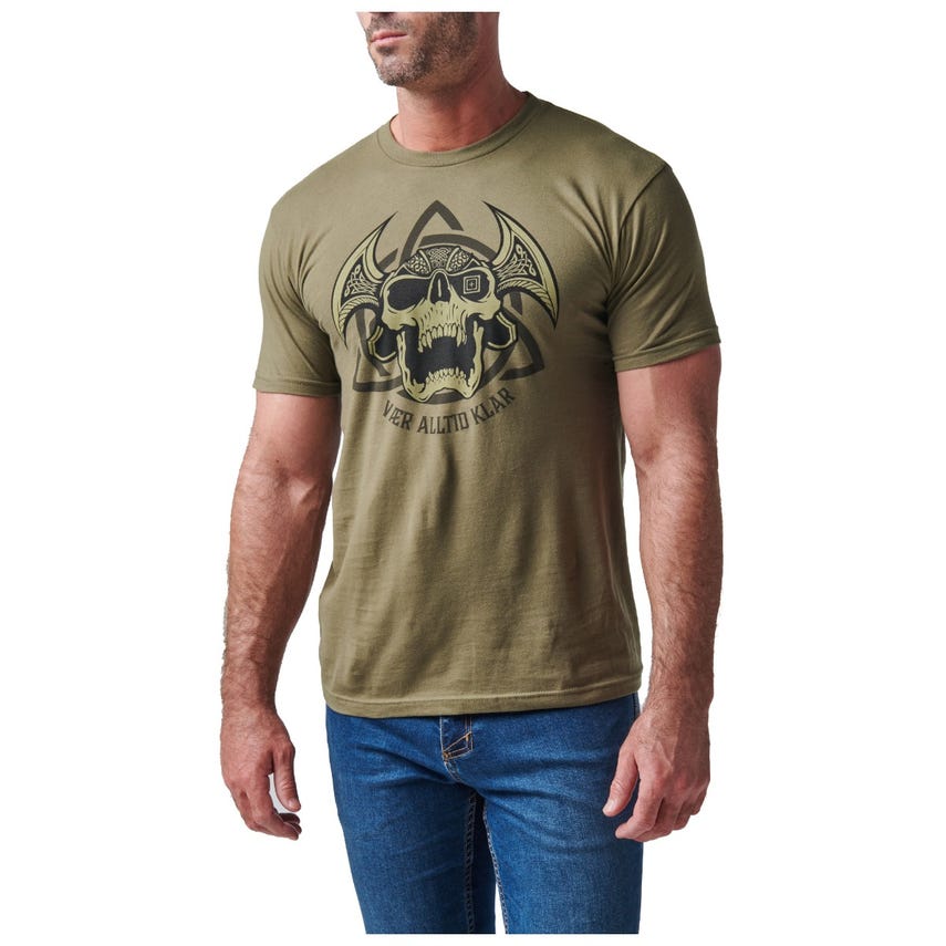 5.11 Tactical VAER ALLTID KLAR TEE - Military Green Large Gear Australia by G8