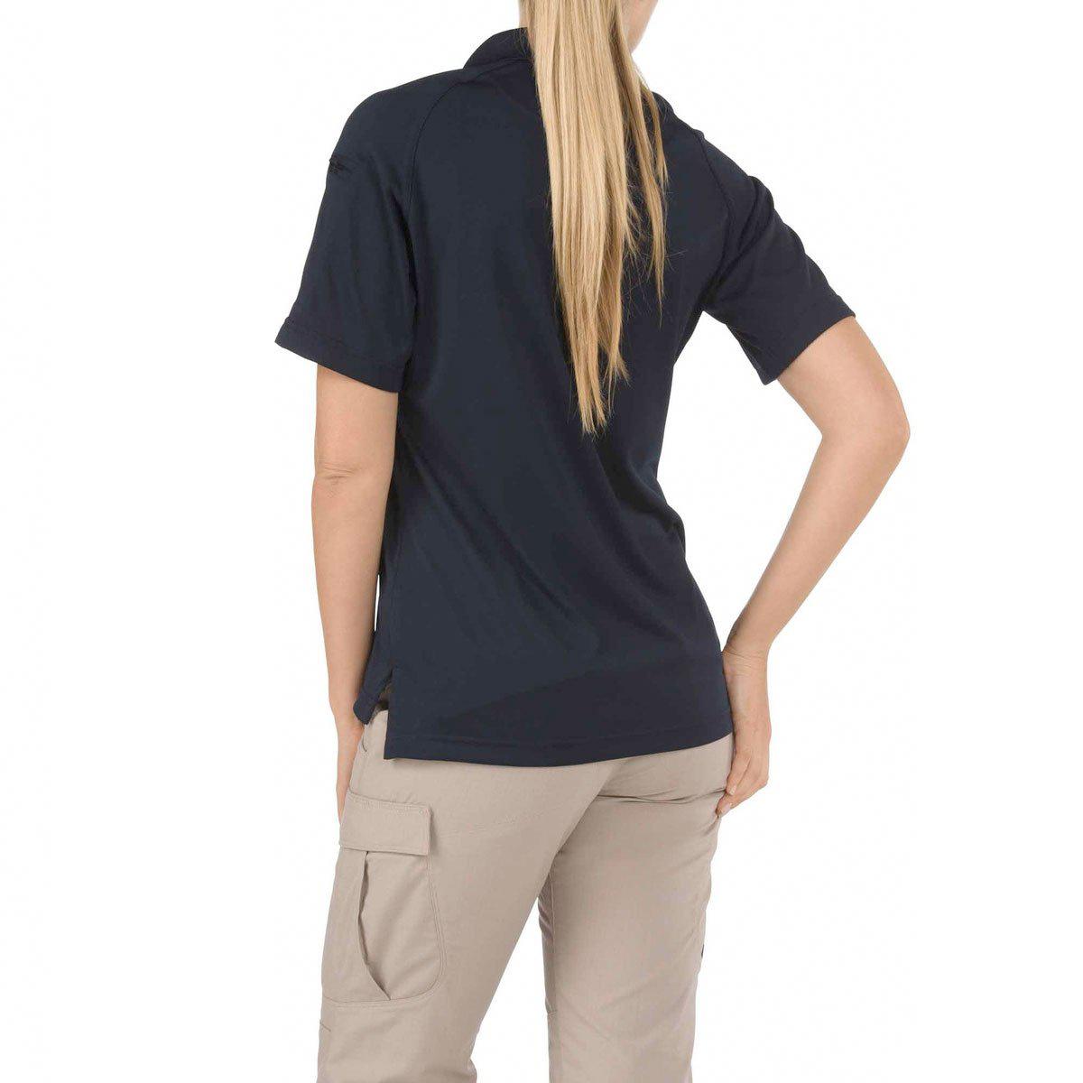 5.11 Tactical Womens Performance Short Sleeve Polo Black Small Gear Australia by G8