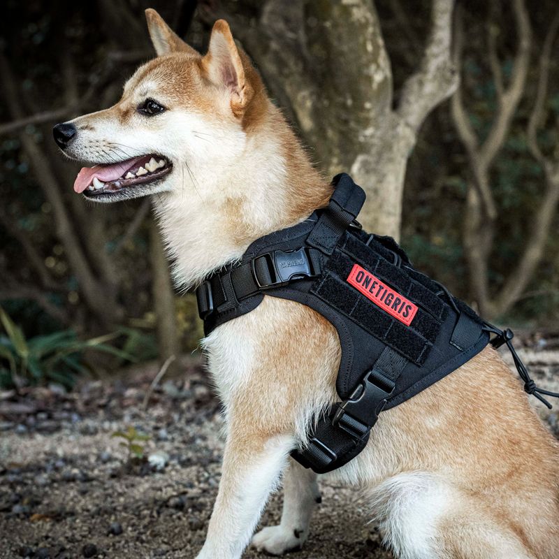 ONETIGRIS FIRE WATCHER K9 Harness 2.0 Metal Buckle - Black