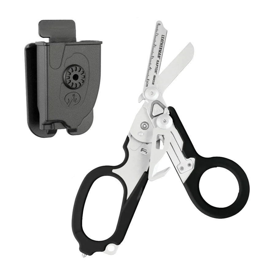 Leatherman Raptor Rescue Black / Stainless Steel Molle Holster Gear Australia by G8