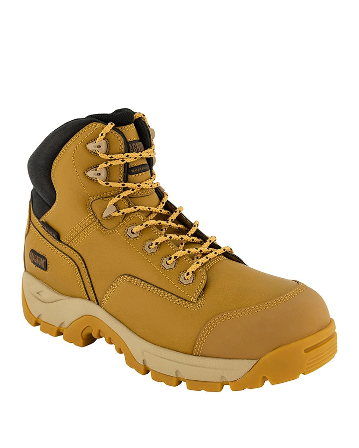 Magnum Precision Max Side-Zip Composite Toe Waterproof iShield non Safety Toe Boot Wheat