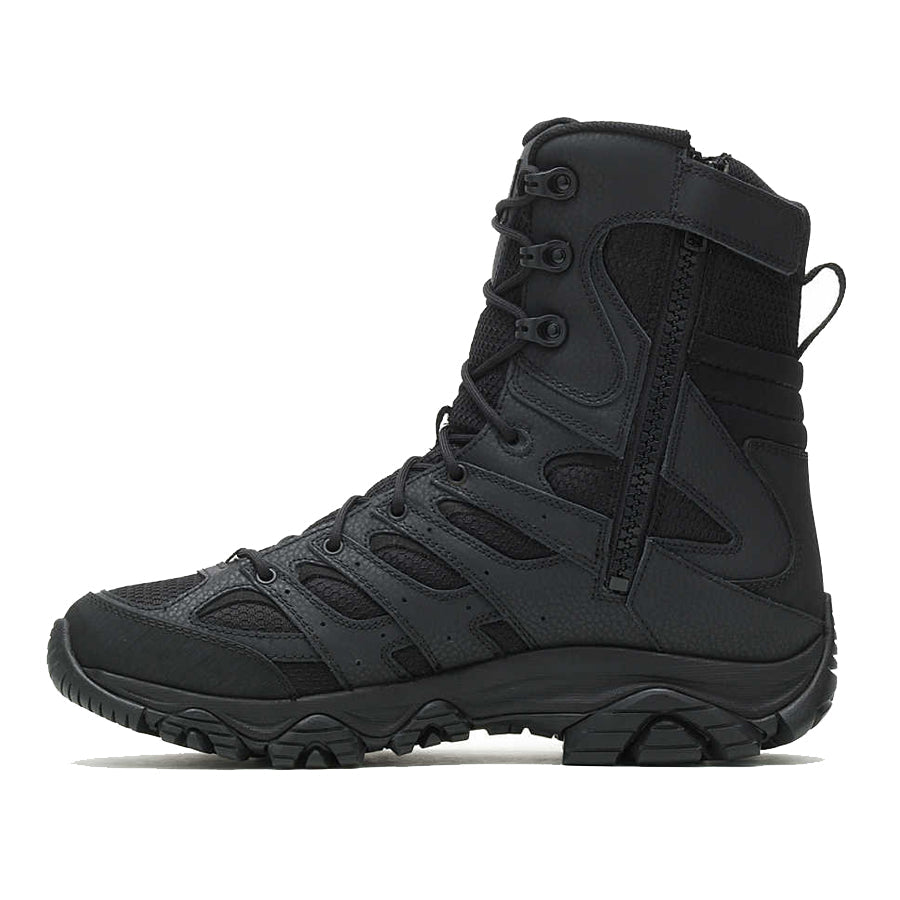 Merrell Tactical J003907 MOAB 3 Tactical Waterproof 8 Inches Side-Zip Boot Black