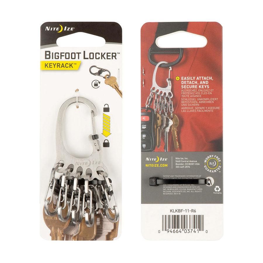 Nite Ize BigFoot Locker KeyRack Stainless Steel Gear Australia by G8