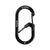 Nite Ize G-Series Dual Chamber Carabiner #1 Black Gear Australia by G8