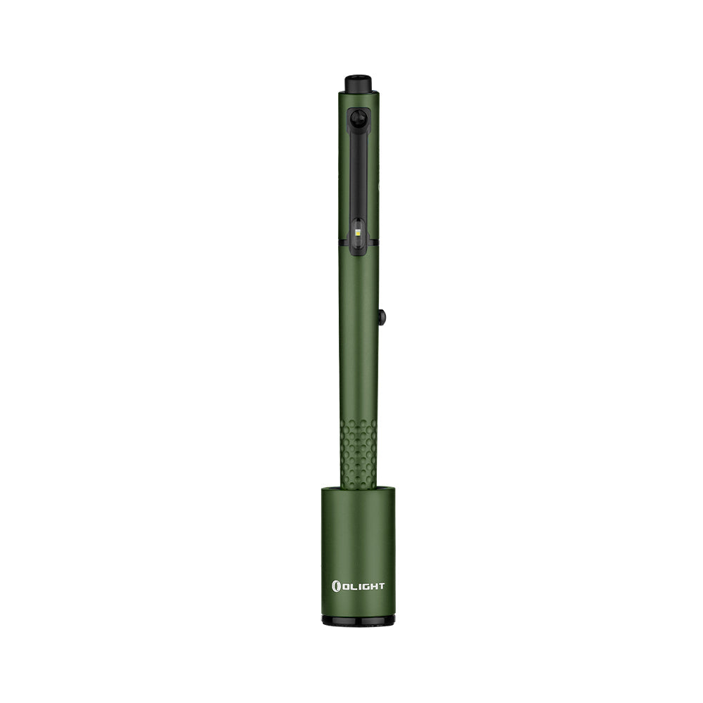 Olight Open Glow Max.120 Lumens Rechargeable EDC Penlight with Green Laser