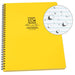 Rite in the Rain 373-MX Side Spiral Notebook Universal Yellow Gear Australia by G8