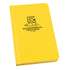 Rite in the Rain Bound Hard Cover 4.375 x 7.25 Fabrikoid Book Environmental Yellow Gear Australia by G8