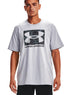 Under Armour Men's ABC Camo Boxed Logo Short Sleeve - Grey Small Gear Australia by G8