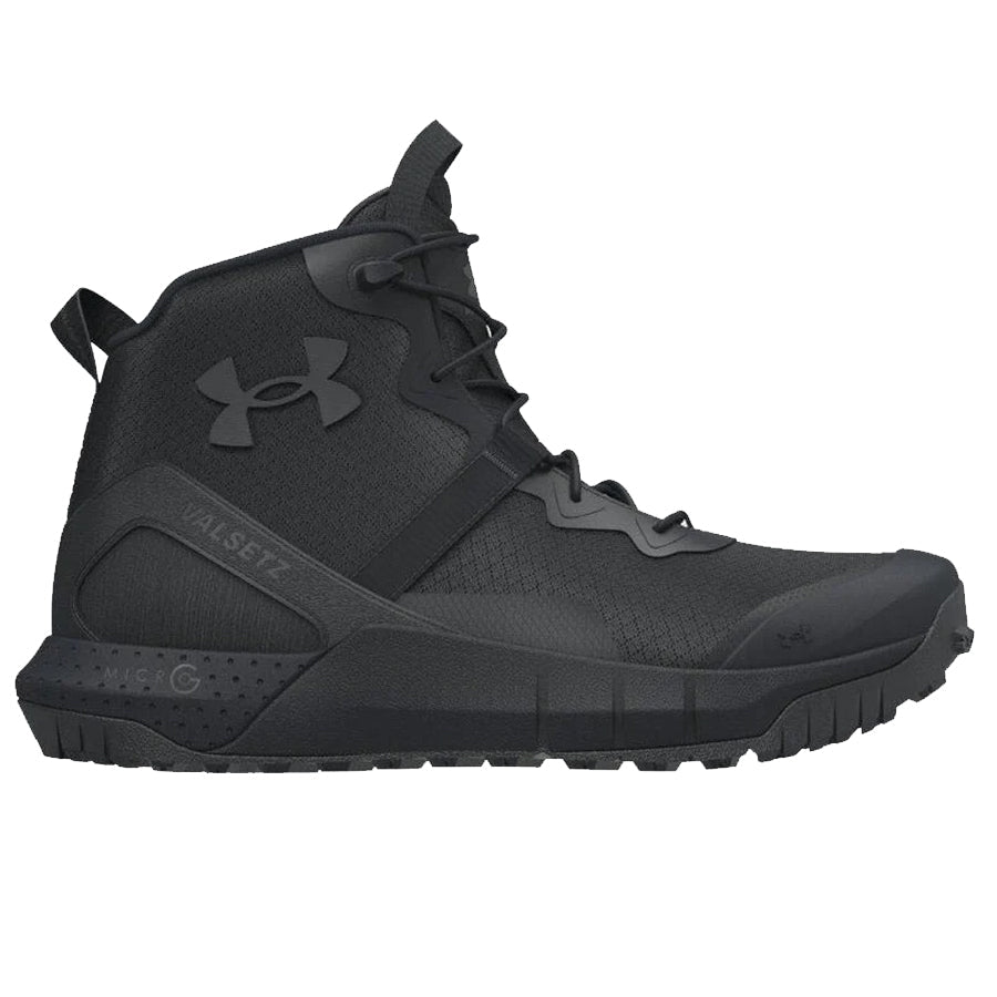 Under Armour Mens Micro G Valsetz Mid Tactical Boot Black 6.0 US Regular Gear Australia by G8