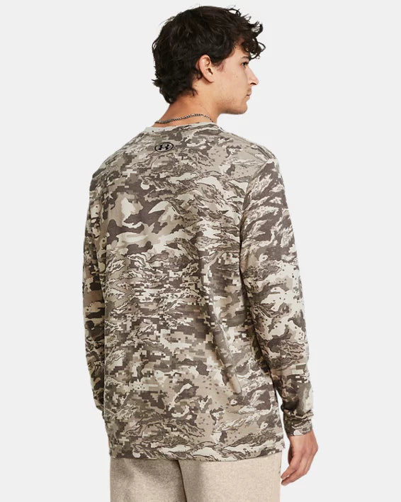 Under Armour Men's UA ABC Camo Long Sleeve - Brown Small Gear Australia by G8