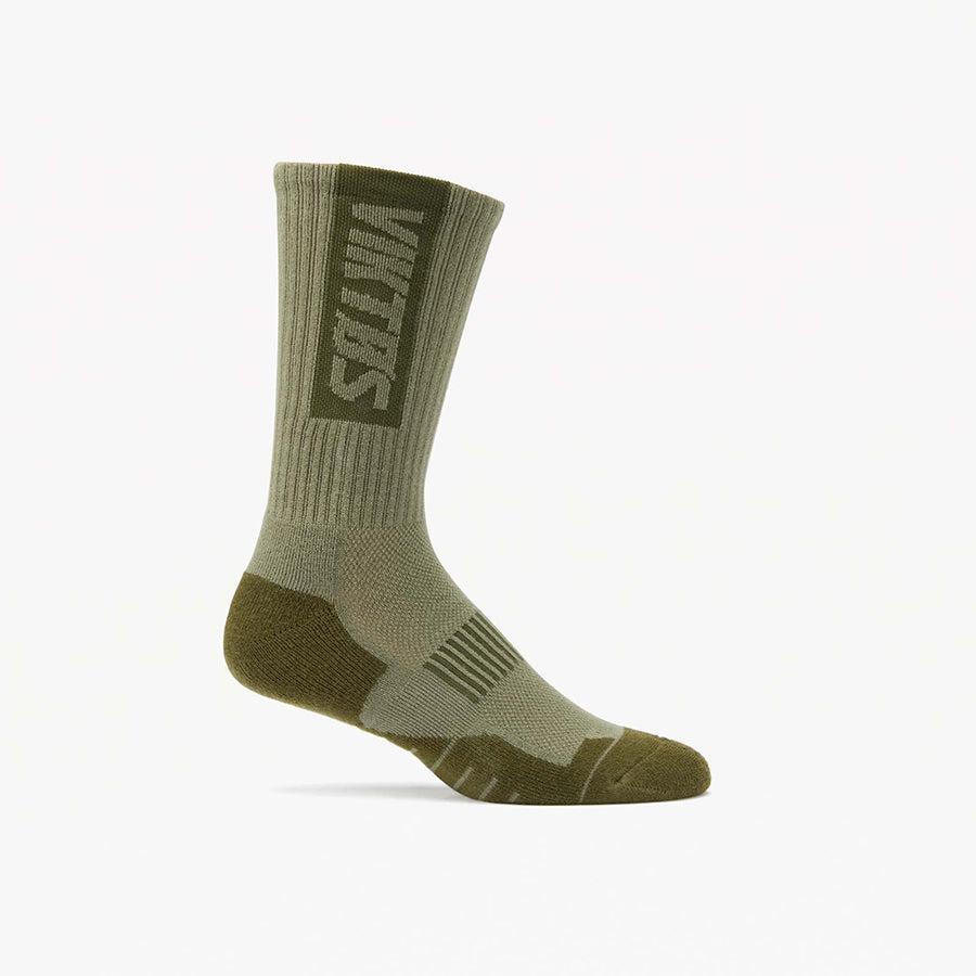 VIKTOS Wartorn Merino Boot Socks Olive Green Small: 6-8 Gear Australia by G8