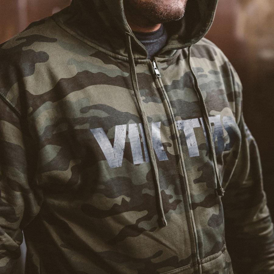 VIKTOS burnished hoodie Woodland Camo Small Gear Australia by G8