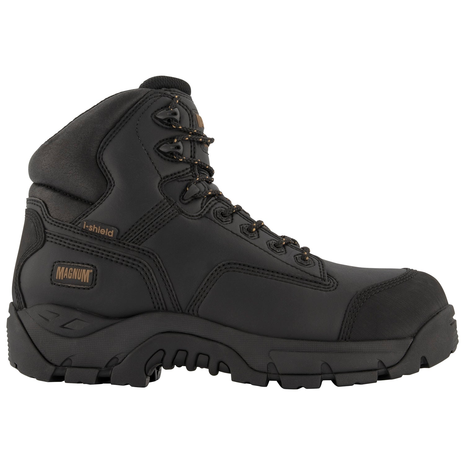 Magnum Precision Max Side Zip Composite Toe Waterproof Women's Boots Black