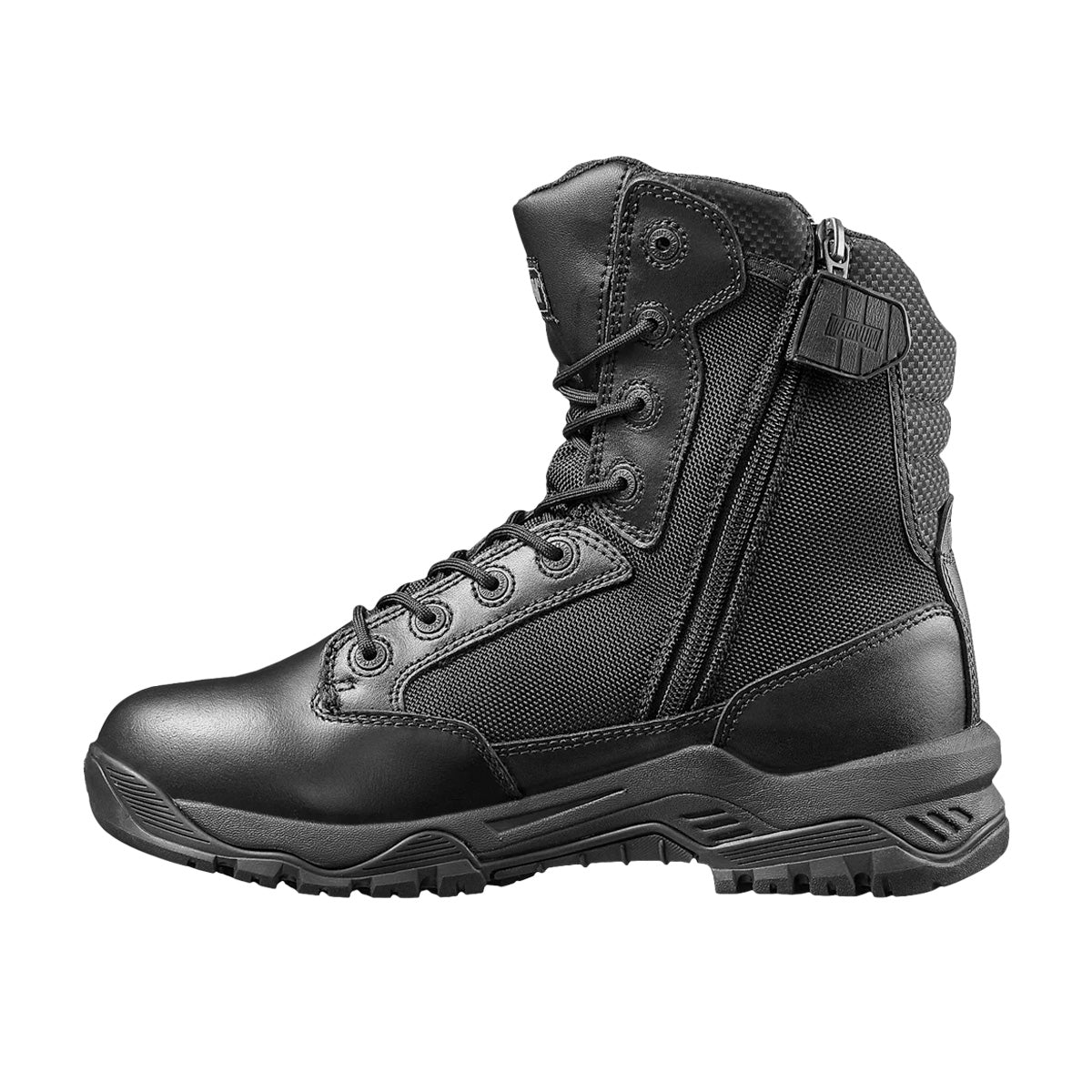 Magnum Strike Force 8.0 Side-Zip Waterproof Women's Boot Black